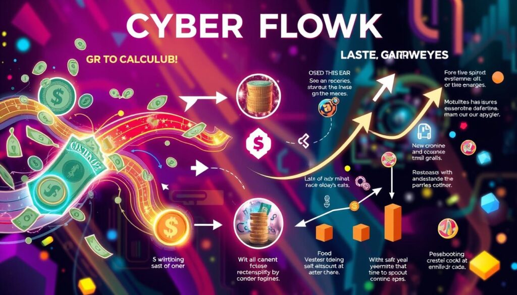 流水計算與提款策略的圖示