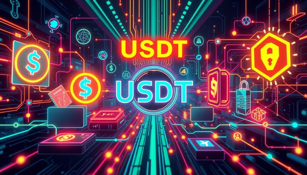 USDT的概念與運作相關圖像