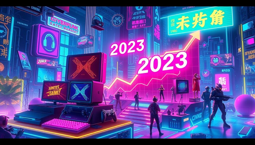 2023年遊戲市場收入