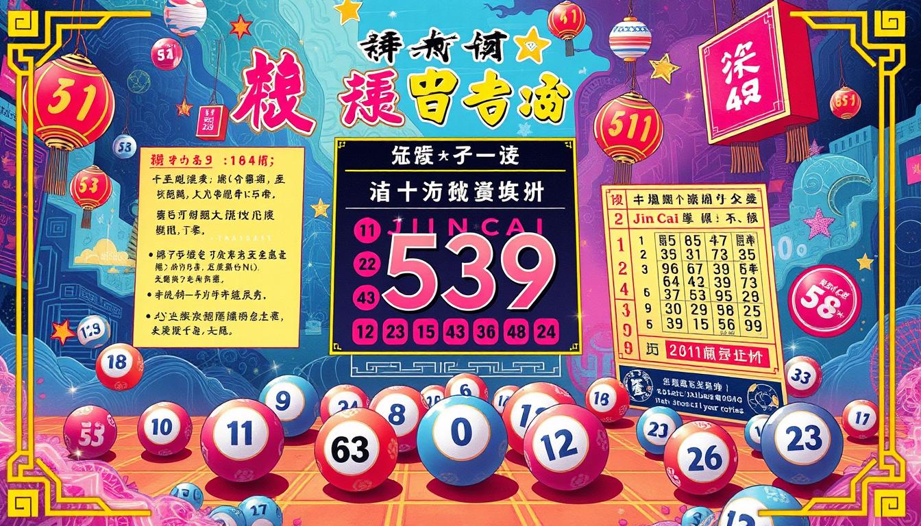 台灣今彩539遊戲規則