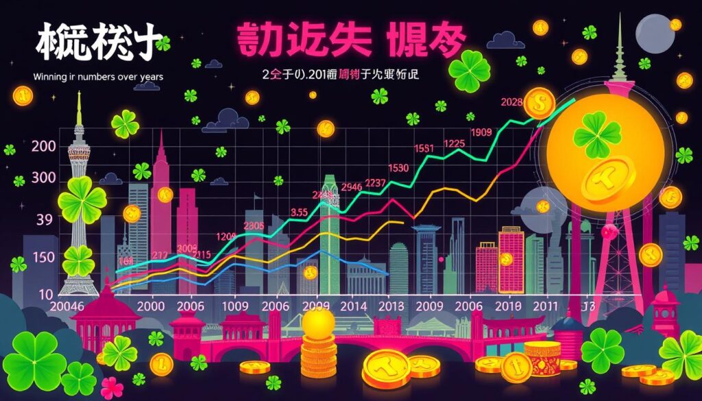 大樂透中獎號碼變化