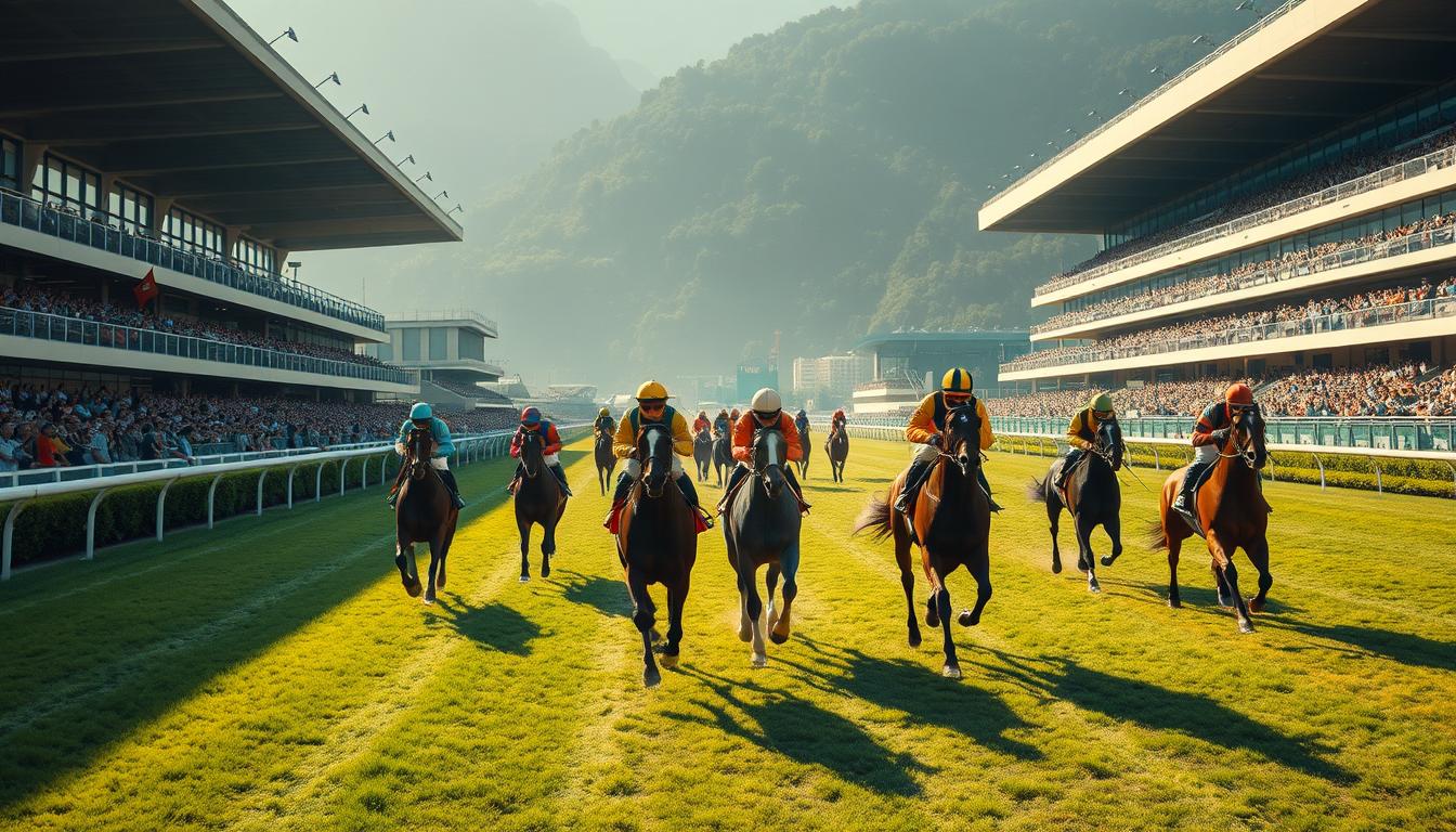 香港賽馬選手訓練