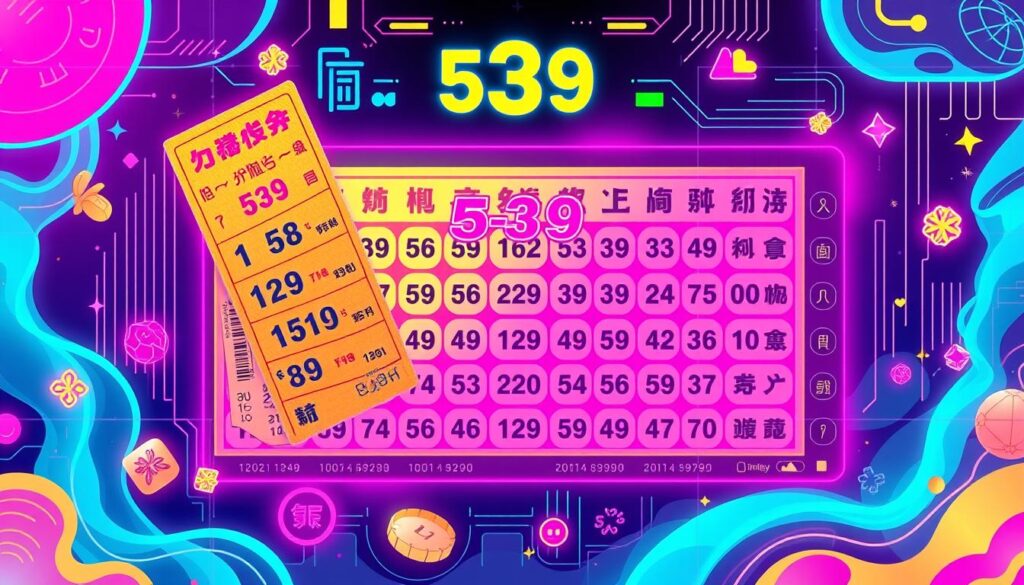 台灣今彩539遊戲規則