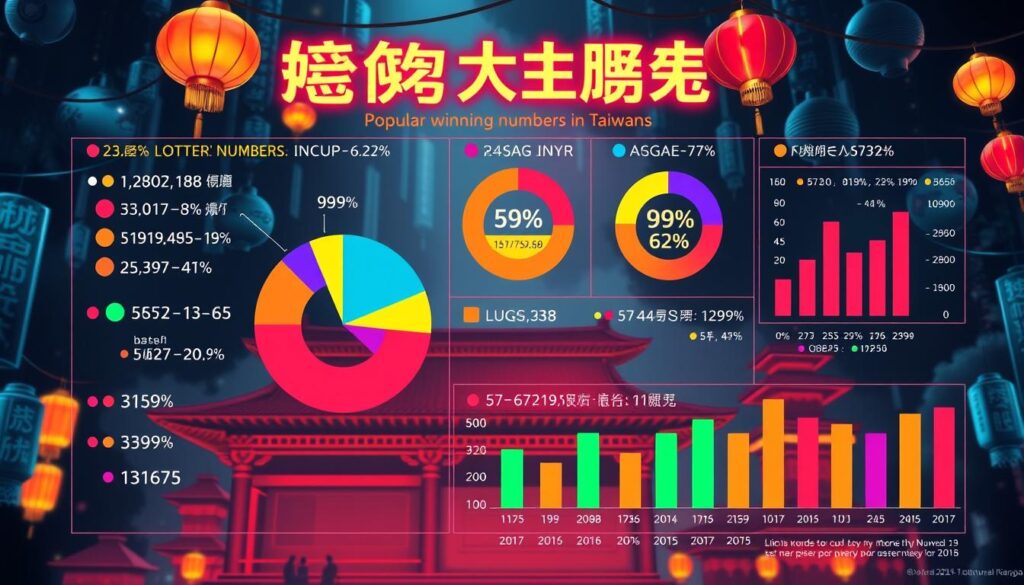 台灣威力彩熱門中獎號碼統計