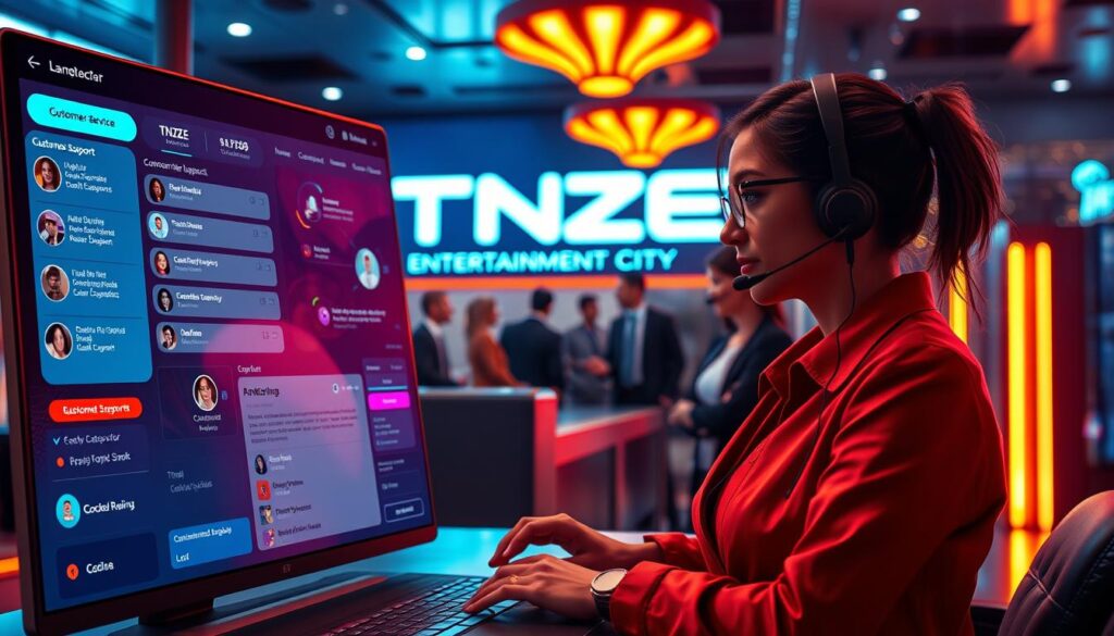 TNZE娛樂城客服系統