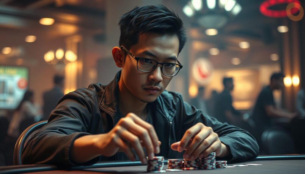 台灣撲克選手的風格分析