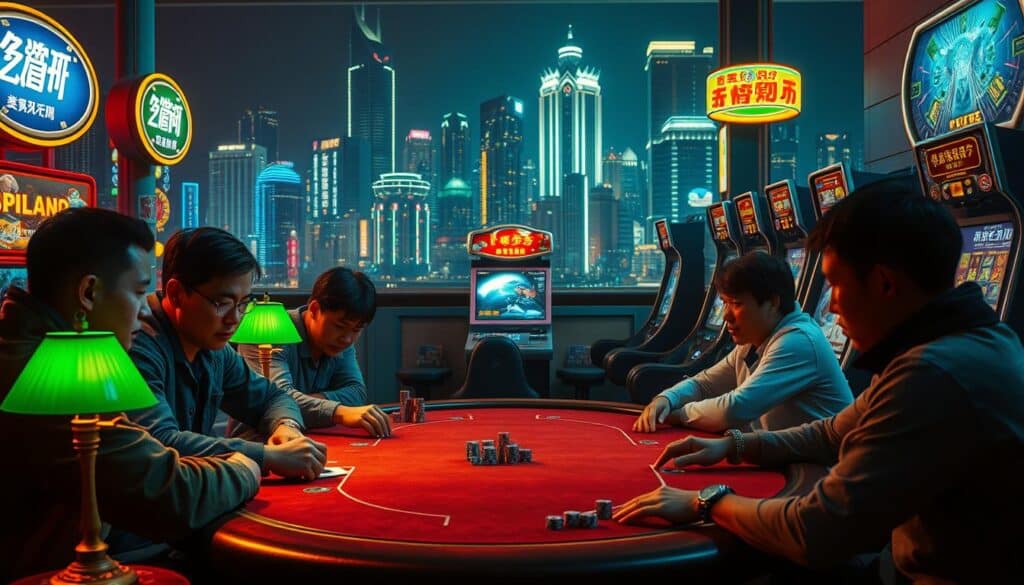 德州撲克流行與電子遊戲機的興起