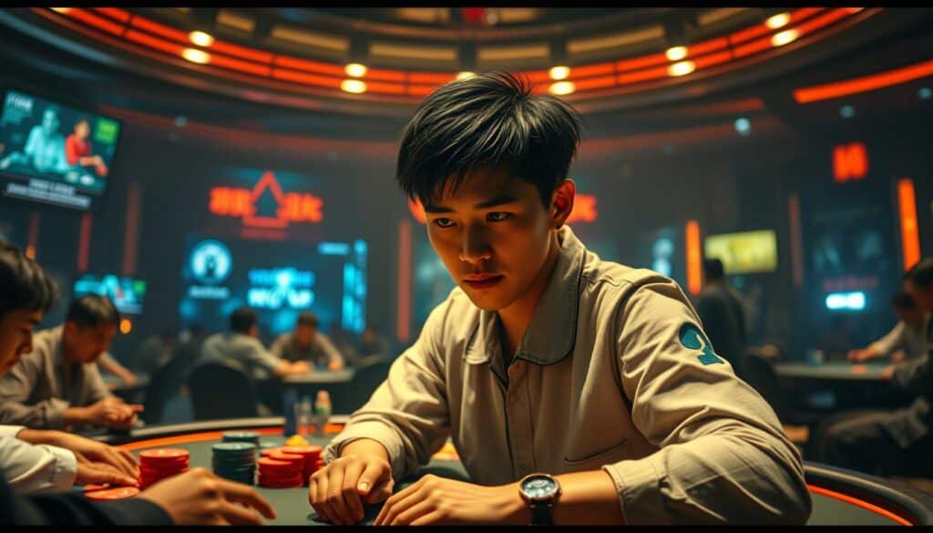 撲克明星選手的崛起歷程