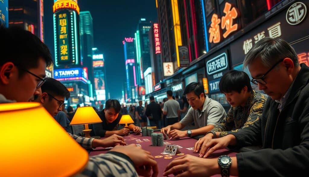 撲克比賽對台灣影響