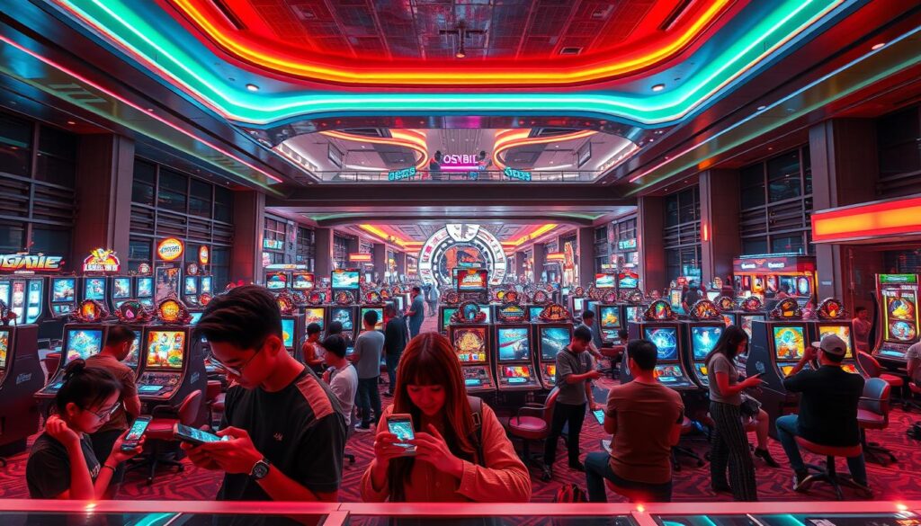 行動遊戲在GSBET娛樂城中的普及