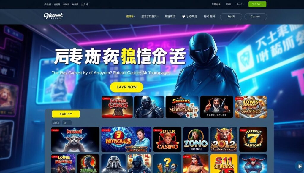 A sleek, modern online casino website with a clean, intuitive interface. The homepage features prominently displayed game thumbnails showcasing the site's diverse selection of casino classics and innovative titles. The layout is visually appealing, with a color scheme of deep blues, greys, and golds, conveying a sense of sophistication and excitement. Subtle animations and dynamic transitions draw the user's attention to key features and promotions. The website is optimized for mobile devices, with a responsive design that ensures a seamless user experience across various screen sizes. Overall, the image conveys a professional, trustworthy, and thrilling online gaming platform tailored for the discerning Taiwanese player.
