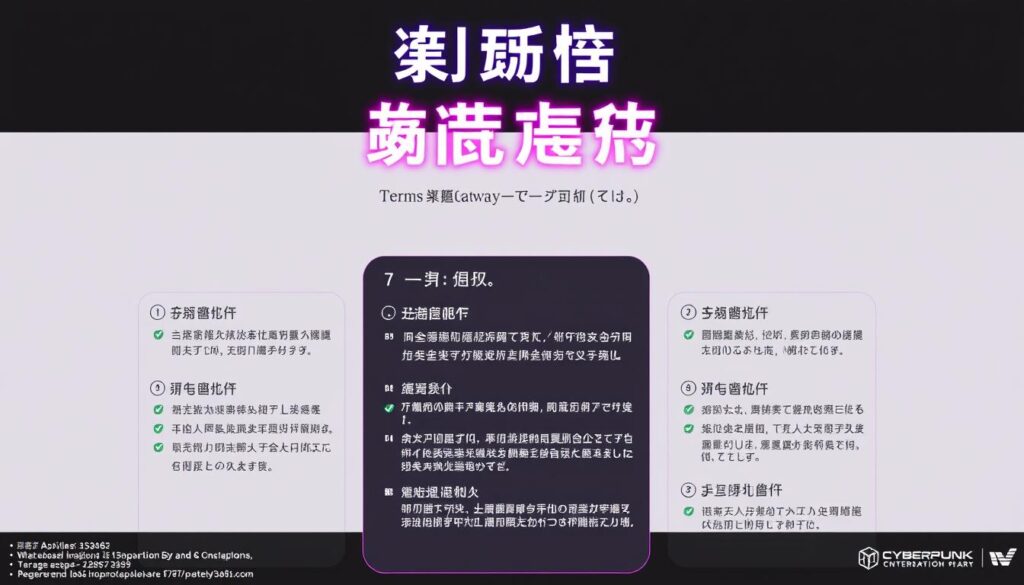 A vibrant and informative infographic depicting the terms and conditions of a promotional giveaway activity. The foreground features a bold, eye-catching title "贈品活動條件" rendered in an elegant, modern typeface. Beneath, a series of concise, well-organized bullet points outlines the key requirements and limitations for participating in the promotion, presented in a clean, easy-to-digest format. The middle ground showcases relevant icons and illustrations that visually reinforce the text, creating a harmonious and visually engaging composition. The background features a subtle, gradient-based color scheme that sets a professional, branded tone while avoiding distractions. Overall, the image conveys a sense of clarity, accessibility, and brand identity, making it an ideal visual accompaniment to the article's section on understanding the giveaway's terms.