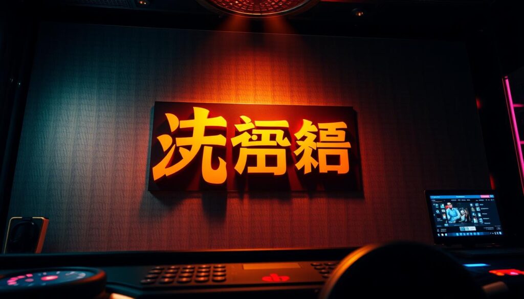 A visually stunning online casino with a sleek, modern design. The main focal point is a large, prominent logo representing the "線上娛樂城" brand, highlighted by dramatic lighting and high-contrast shadows. The background features a subtle, elegant pattern or texture, creating a sense of sophistication. The overall atmosphere is one of luxury, excitement, and anticipation, inviting the viewer to explore the thrilling world of online gambling. The camera angle is slightly elevated, giving a sense of grandeur and prestige to the scene. The lighting is warm and inviting, with strategic highlights drawing the eye to key elements. The composition is balanced and visually striking, capturing the essence of a premier online entertainment destination.
