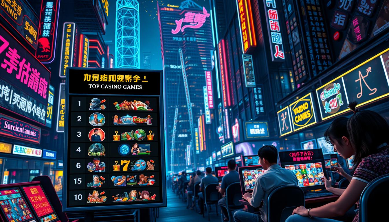 玩家最愛娛樂城遊戲排行榜